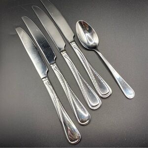 ONEIDA Flight Reliance Set Of 4 Knives 1 Teaspoon Stainless Steel Home Dining